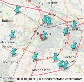 Mappa Via Albania, 35123 Padova PD, Italia (4.80154)