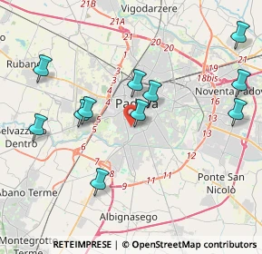 Mappa Via Albania, 35123 Padova PD, Italia (4.18818)
