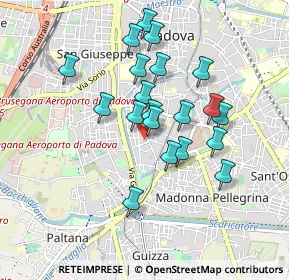 Mappa Via Albania, 35123 Padova PD, Italia (0.7735)
