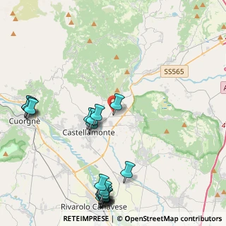 Mappa 10080 Torre Canavese TO, Italia (5.6025)