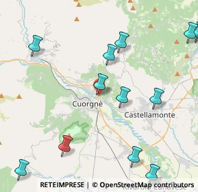Mappa Località Turina, 10082 Cuorgnè TO, Italia (5.34917)