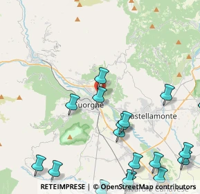Mappa Località Turina, 10082 Cuorgnè TO, Italia (6.147)