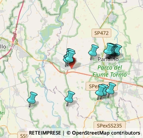 Mappa Via Pandino, 26016 Spino d'Adda CR, Italia (3.45706)