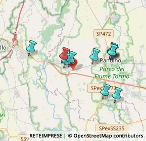 Mappa Via Pandino, 26016 Spino d'Adda CR, Italia (3.32273)