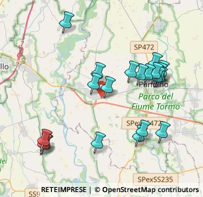 Mappa Via Pandino, 26016 Spino d'Adda CR, Italia (3.9755)