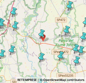 Mappa Via Pandino, 26016 Spino d'Adda CR, Italia (6.7005)