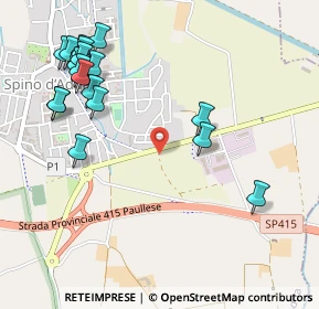 Mappa Via Pandino, 26016 Spino d'Adda CR, Italia (0.6205)