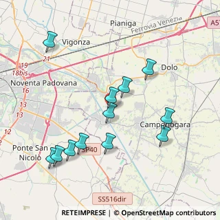 Mappa Via Prima Str., 30030 Vigonovo VE, Italia (4.0075)