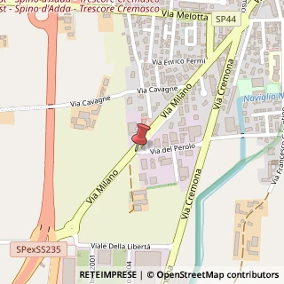 Mappa Via del Perolo, 21, 26029 Soncino, Cremona (Lombardia)