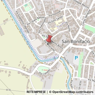 Mappa Via Moscardo, 18, 37047 San Bonifacio, Verona (Veneto)