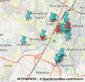 Mappa Via Istituto Tecnico D'Agraria, 35143 Padova PD, Italia (2.0525)