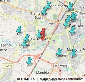 Mappa Via Istituto Tecnico D'Agraria, 35143 Padova PD, Italia (2.32063)