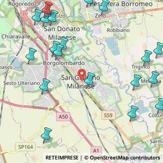 Mappa Piazza della Vittoria, 20098 San Giuliano Milanese MI, Italia (3.1715)