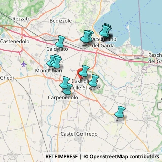 Mappa Viale Silvio Longhi, 46043 Castiglione delle Stiviere MN, Italia (7.42737)