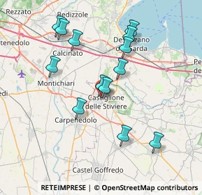 Mappa Viale Silvio Longhi, 46043 Castiglione delle Stiviere MN, Italia (7.20846)