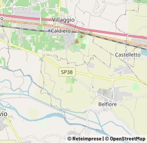 Mappa 37050 Caldiero VR, Italia (1.391)