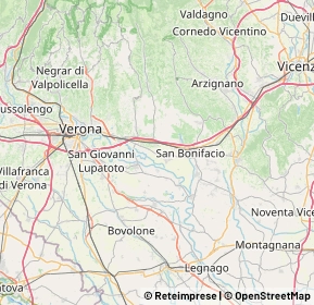 Mappa 37050 Caldiero VR, Italia (14.0475)