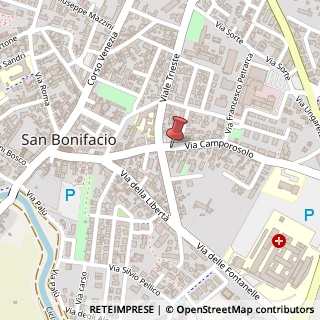 Mappa Via Camporosolo, 69, 37047 San Bonifacio, Verona (Veneto)