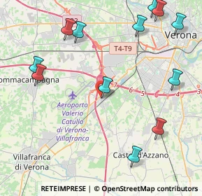 Mappa 37062 Dossobuono VR, Italia (5.34833)