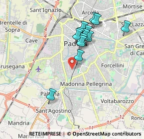 Mappa Via Armando Diaz, 35123 Padova PD, Italia (1.71308)