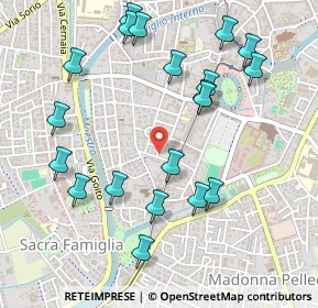 Mappa Via Armando Diaz, 35123 Padova PD, Italia (0.5515)
