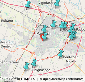 Mappa Via Armando Diaz, 35123 Padova PD, Italia (4.42071)