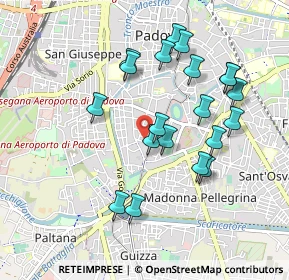 Mappa Via Armando Diaz, 35123 Padova PD, Italia (0.8995)