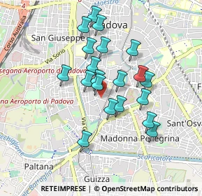 Mappa Via Armando Diaz, 35123 Padova PD, Italia (0.752)