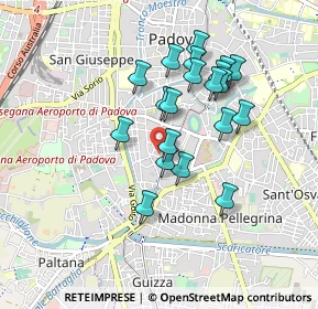 Mappa Via Armando Diaz, 35123 Padova PD, Italia (0.7775)