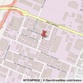 Mappa Via dell'Industria, 22, 46043 Castiglione delle Stiviere, Mantova (Lombardia)