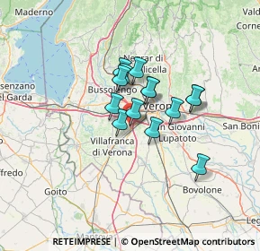 Mappa Via Monte Baldo, 37062 Dossobuono VR, Italia (8.84857)