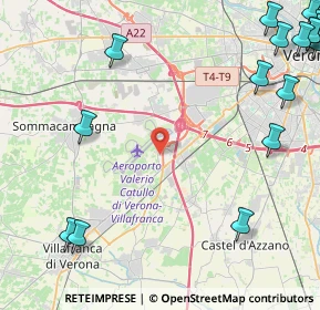 Mappa Via Monte Baldo, 37062 Dossobuono VR, Italia (7.434)