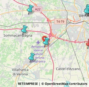 Mappa Via Monte Baldo, 37062 Dossobuono VR, Italia (7.14667)