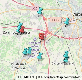 Mappa Via Monte Baldo, 37062 Dossobuono VR, Italia (4.34083)