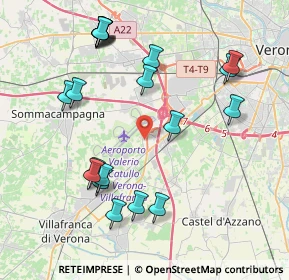 Mappa Via Monte Baldo, 37062 Dossobuono VR, Italia (4.4415)