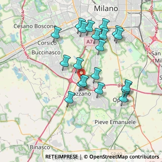 Mappa Via Resegone, 20089 Rozzano MI, Italia (3.738)