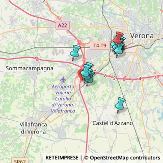 Mappa FRAZ, 37062 Dossobuono VR, Italia (3.40067)