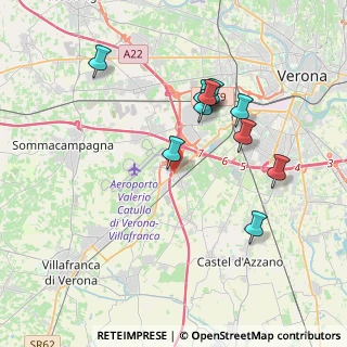 Mappa FRAZ, 37062 Dossobuono VR, Italia (3.59364)