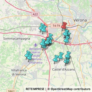Mappa FRAZ, 37062 Dossobuono VR, Italia (2.952)