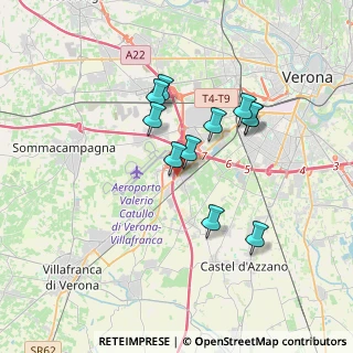 Mappa FRAZ, 37062 Dossobuono VR, Italia (2.94091)