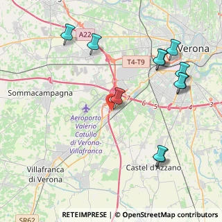 Mappa FRAZ, 37062 Dossobuono VR, Italia (4.88273)
