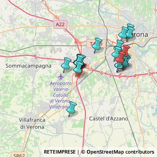 Mappa FRAZ, 37062 Dossobuono VR, Italia (3.5385)