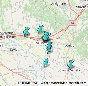 Mappa Vicolo della Libertà, 37047 San Bonifacio VR, Italia (4.40071)