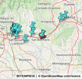 Mappa Vicolo della Libertà, 37047 San Bonifacio VR, Italia (16.6085)