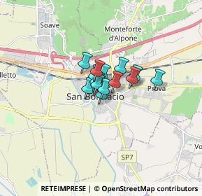 Mappa Vicolo della Libertà, 37047 San Bonifacio VR, Italia (0.73929)