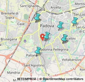 Mappa Via Guglielmo Marconi, 35123 Padova PD, Italia (2.42818)