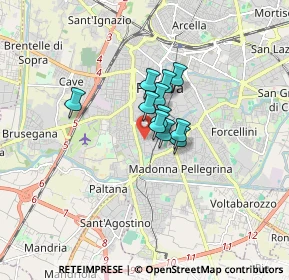 Mappa Via Guglielmo Marconi, 35123 Padova PD, Italia (0.87818)