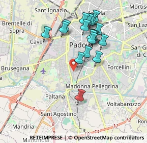 Mappa Via Guglielmo Marconi, 35123 Padova PD, Italia (1.78737)