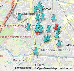 Mappa Via Guglielmo Marconi, 35123 Padova PD, Italia (0.7955)