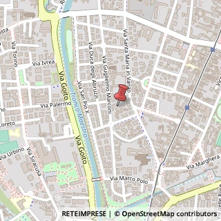 Mappa Via Antonio Baldissera,  9, 35123 Padova, Padova (Veneto)